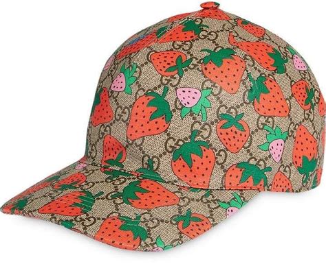 casquette gucci fraise prix vrai|casquette gucci pour sale.